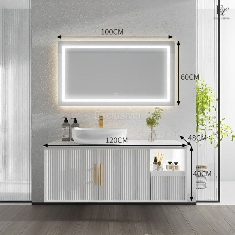 ARIA Toilet Vanity Cabinet Sink - Exclusivia