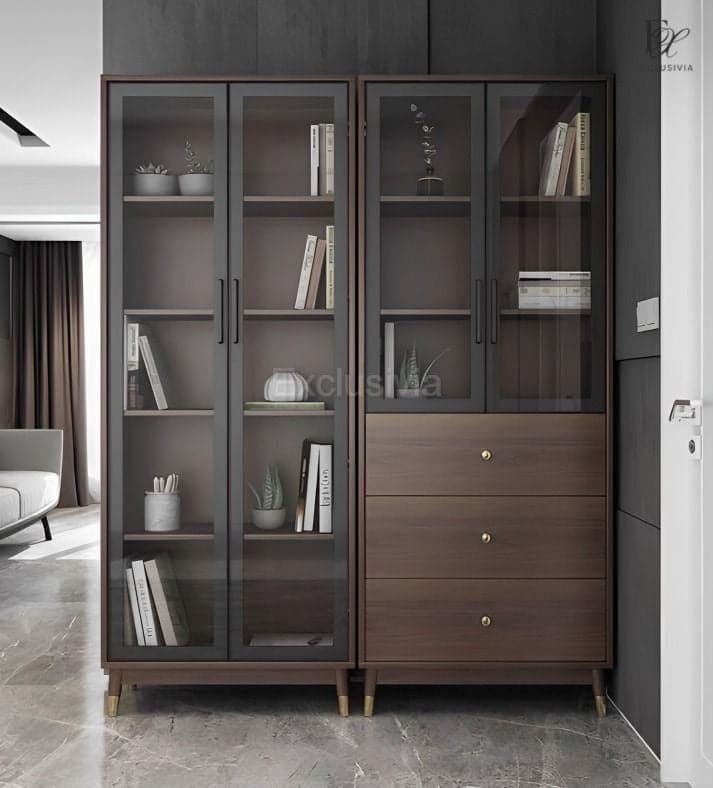 ARLOT Glass Display Cabinet - Exclusivia