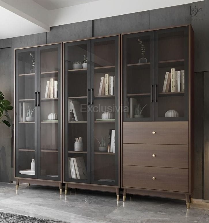 ARLOT Glass Display Cabinet - Exclusivia