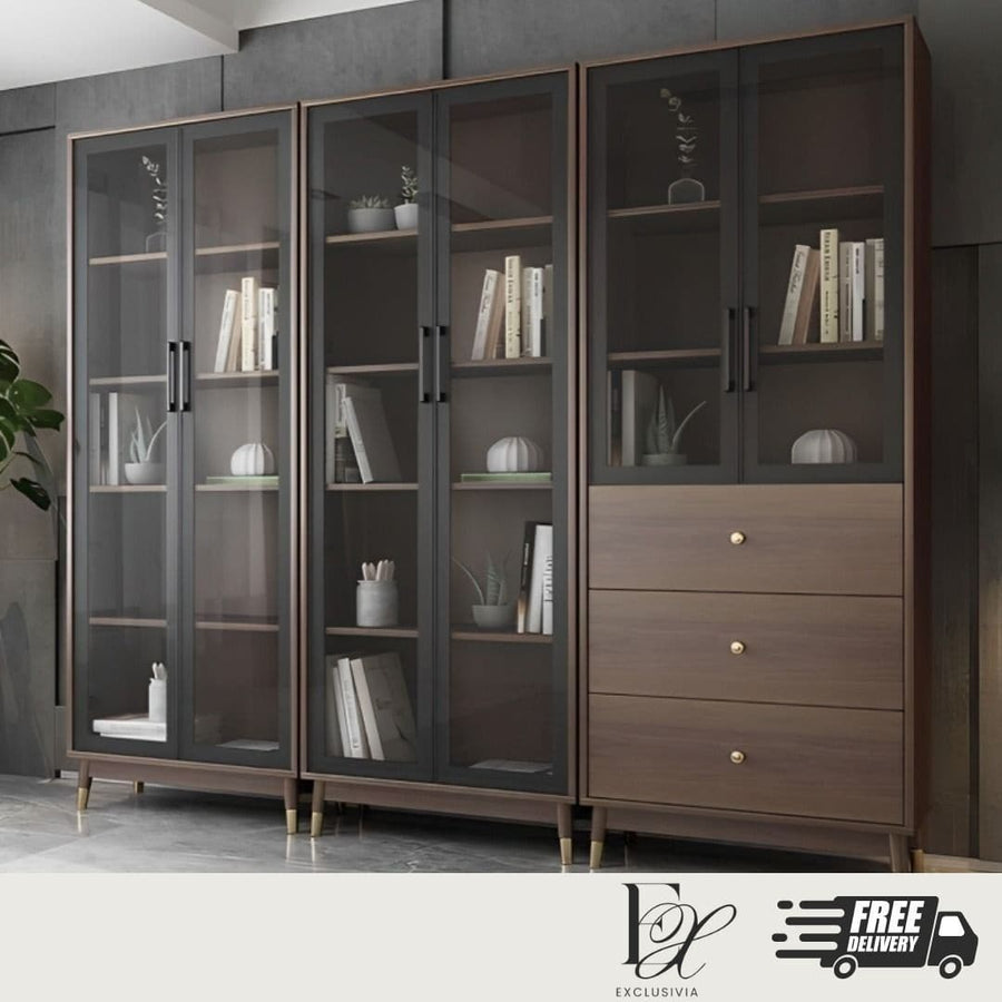 ARLOT Glass Display Cabinet - Exclusivia