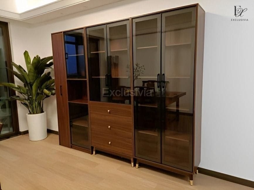 ARLOT Glass Display Cabinet - Exclusivia