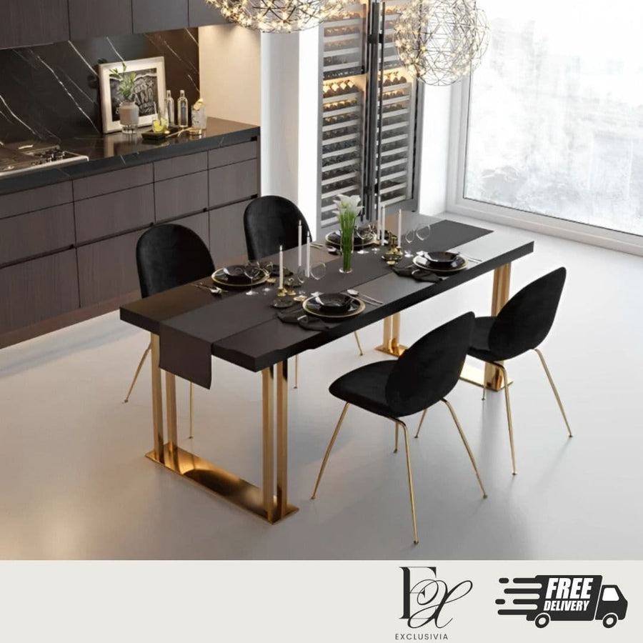BAXIA Modern Dining Table & Chairs - Exclusivia