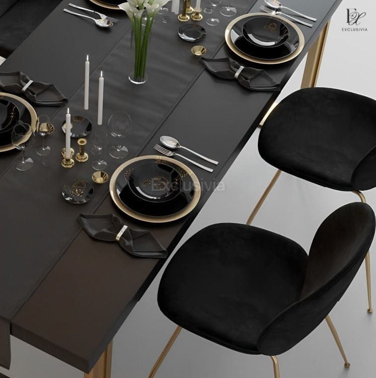 BAXIA Modern Dining Table & Chairs - Exclusivia