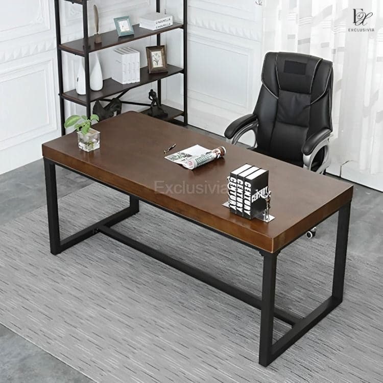 BRI Dining Table Rustic Solid Wood - Exclusivia