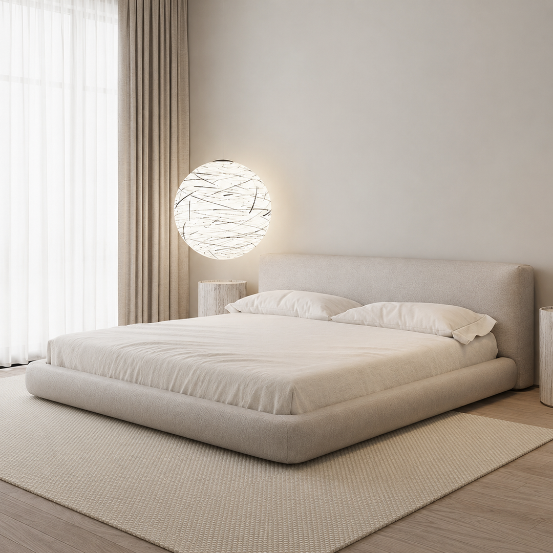 Cira Soft Fabric Bedframe