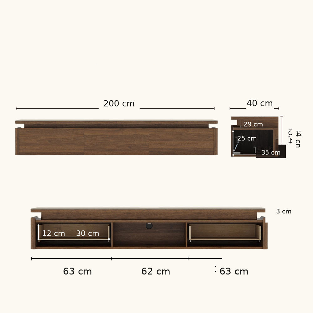 Aureon Lowline TV Console