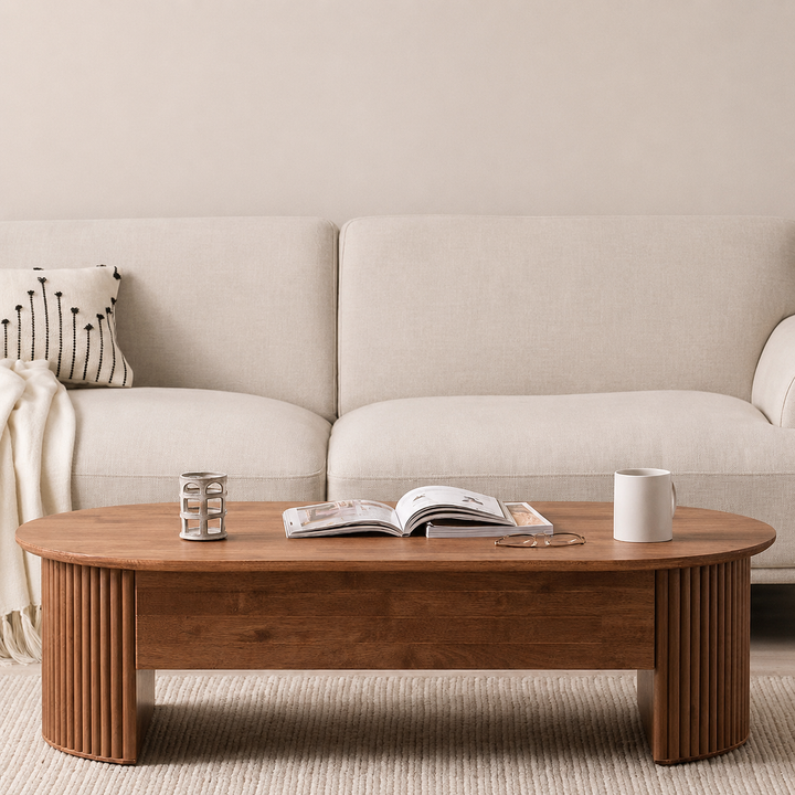 Hoshi Japandi Solid Wood Lift Coffee Table