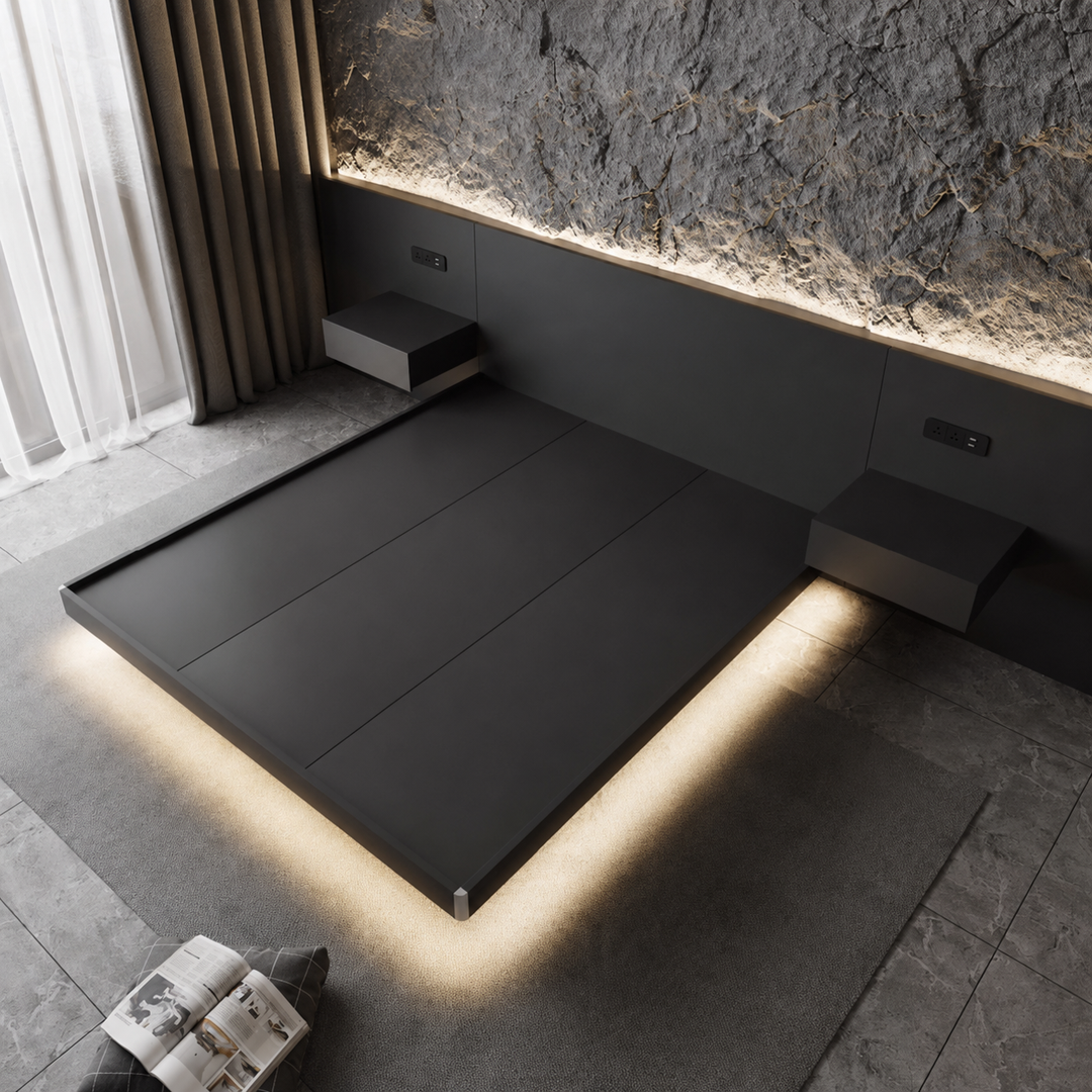 Lucent Modern Floating Bedframe