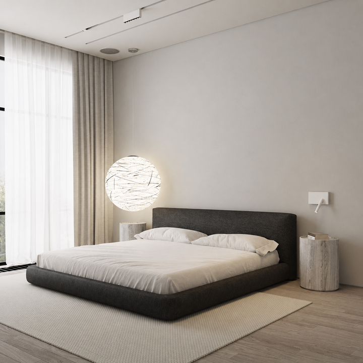 Cira Soft Fabric Bedframe