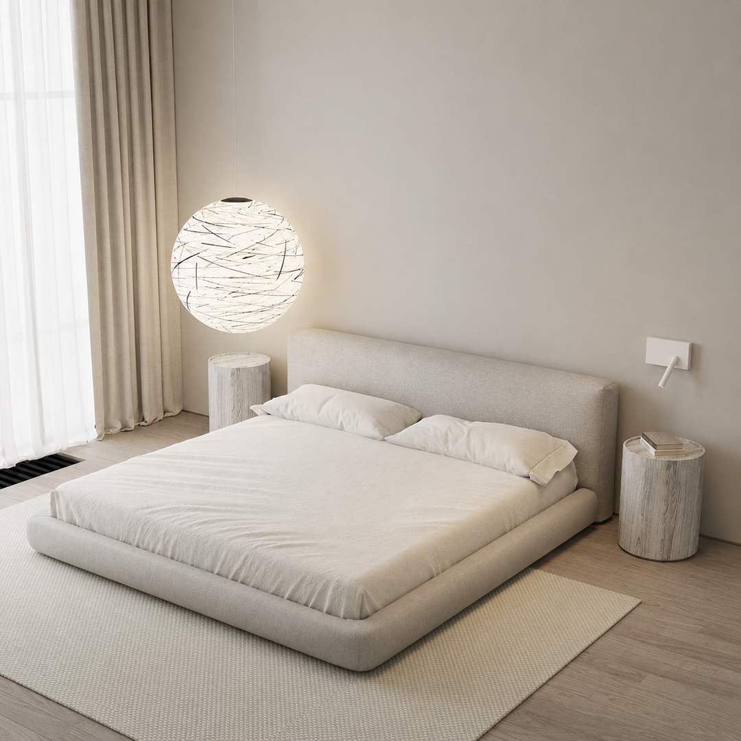 Cira Soft Fabric Bedframe