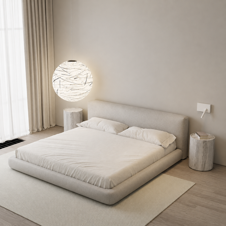 Cira Soft Fabric Bedframe