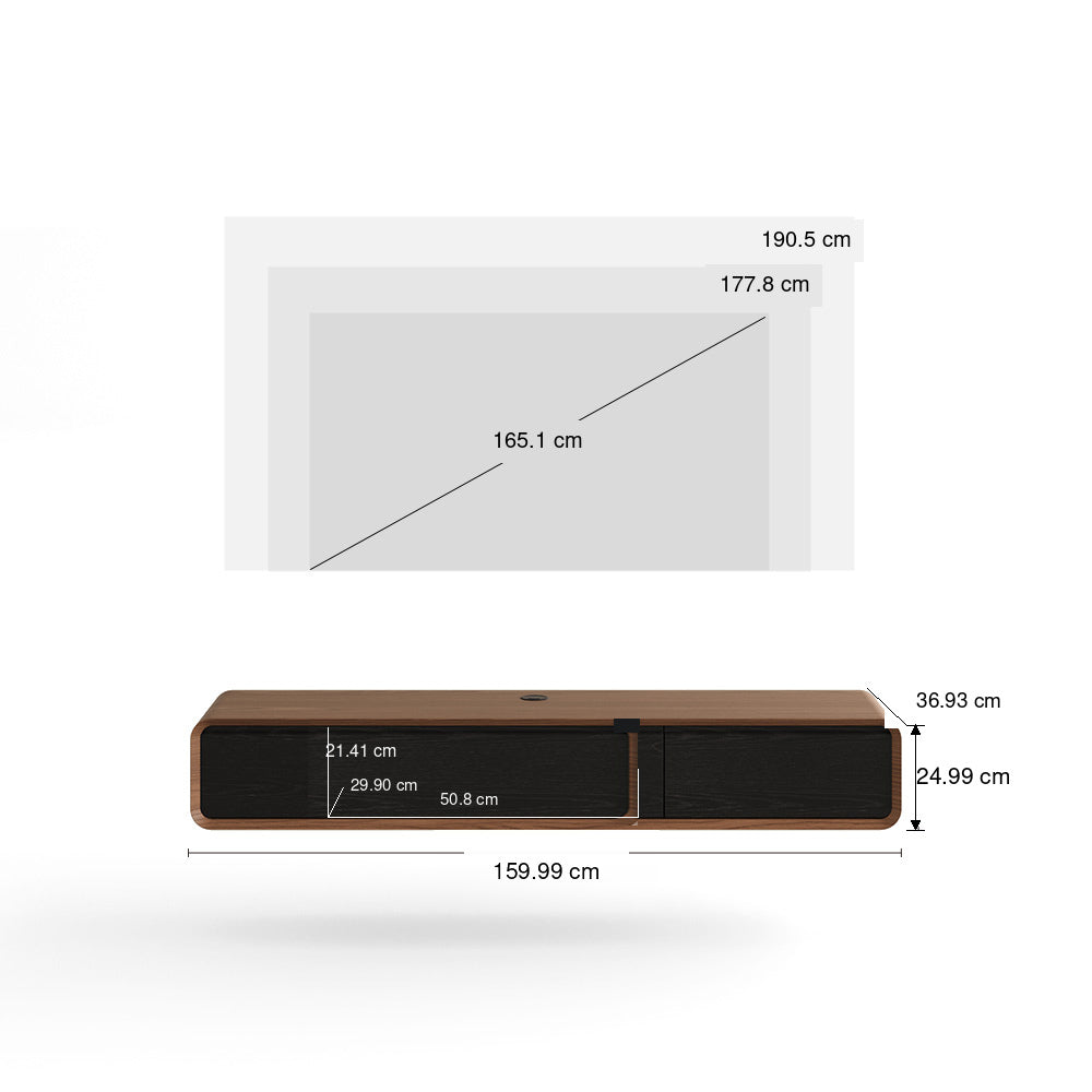 Merrin Minimalist Floating TV Stand