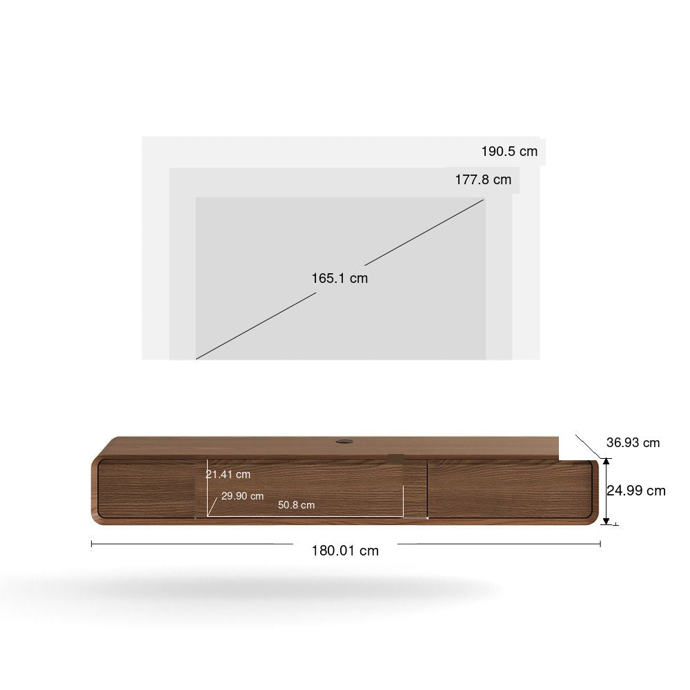 Merrin Minimalist Floating TV Stand