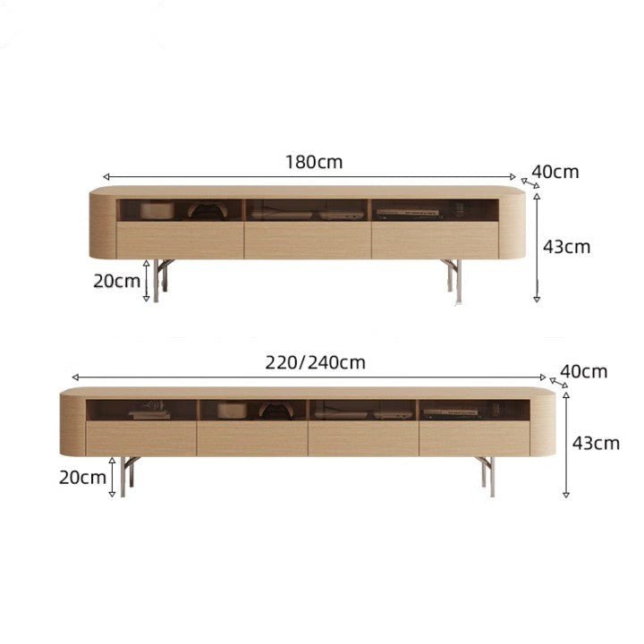 MANDI Japandi TV Console - Exclusivia