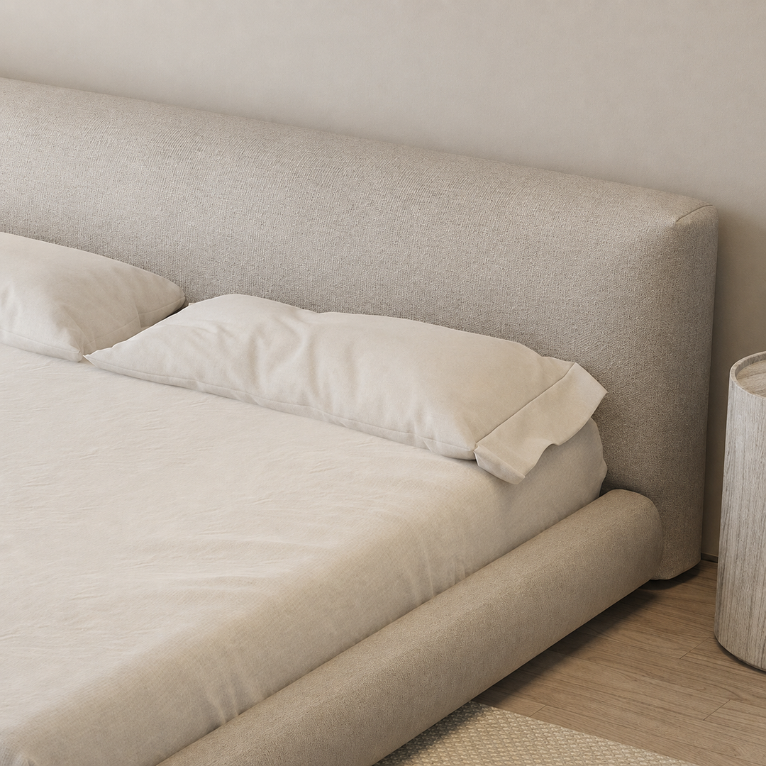 Cira Soft Fabric Bedframe