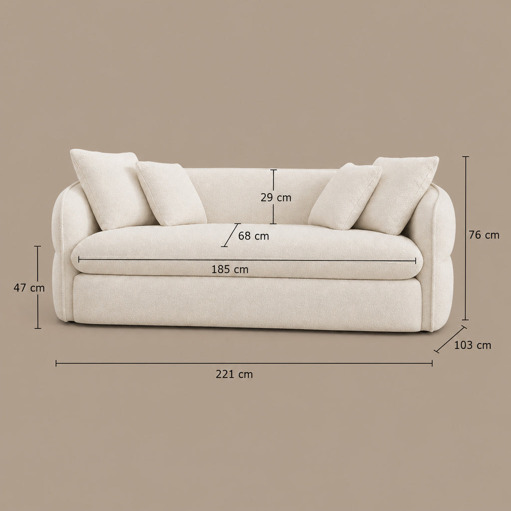 Dorian Deep Seat Sofa