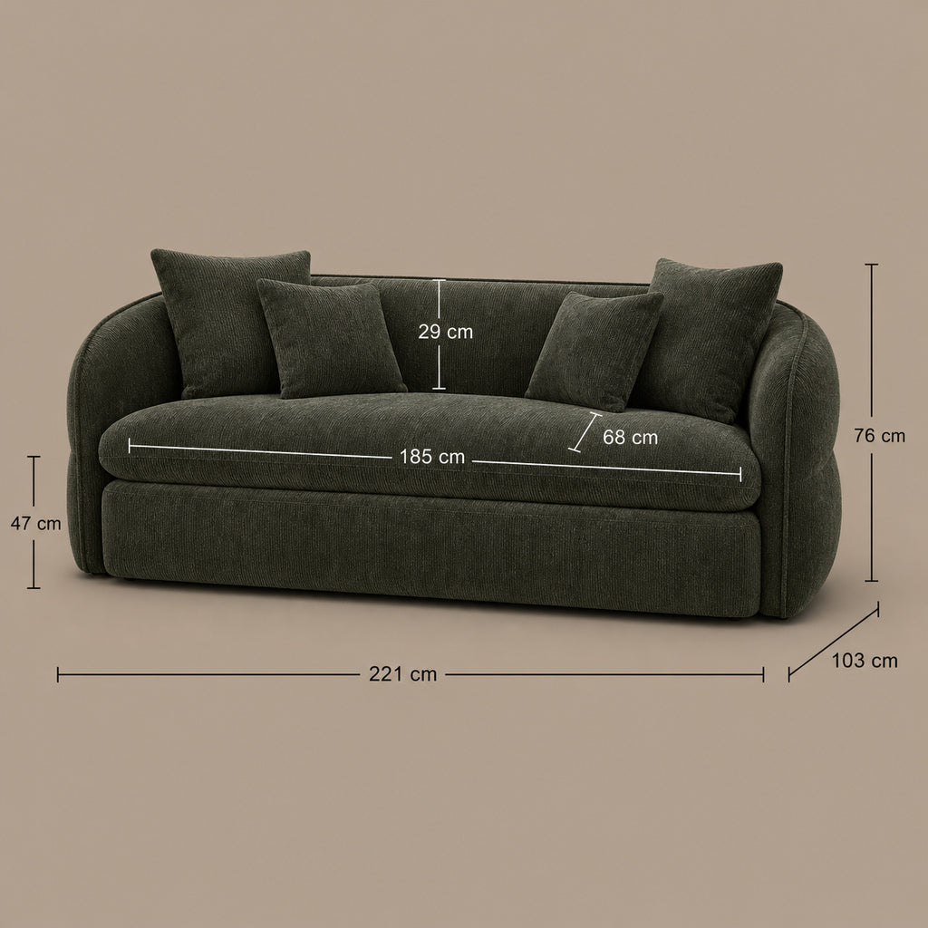 Dorian Deep Seat Sofa