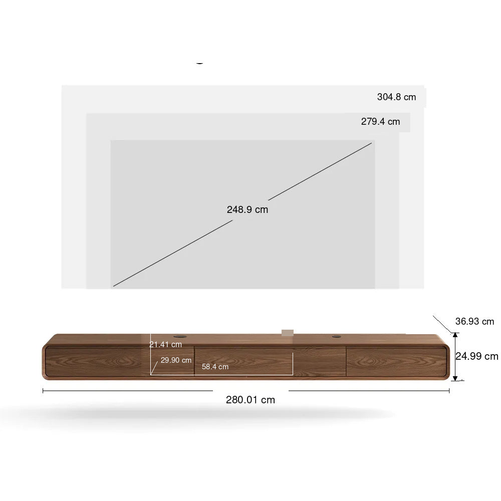Merrin Minimalist Floating TV Stand