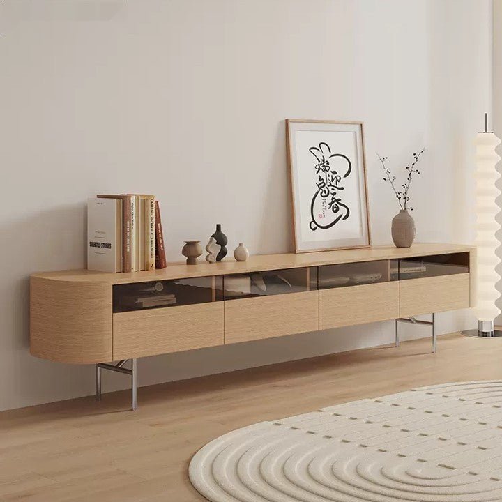 MANDI Japandi TV Console - Exclusivia
