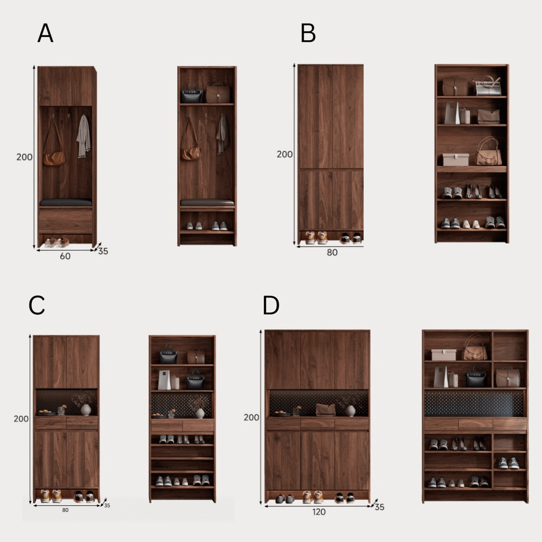 MODEX Modern Entryway Shoe Cabinet