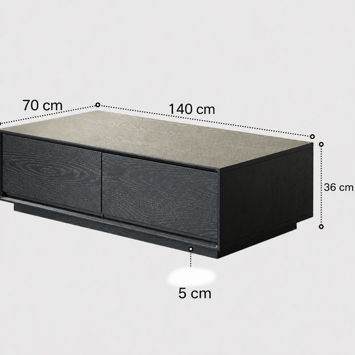 BAETO Modern Solid Wood TV Console