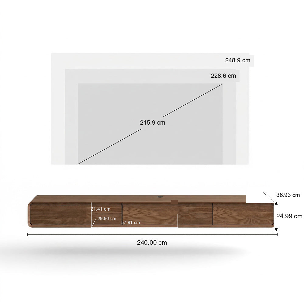 Merrin Minimalist Floating TV Stand