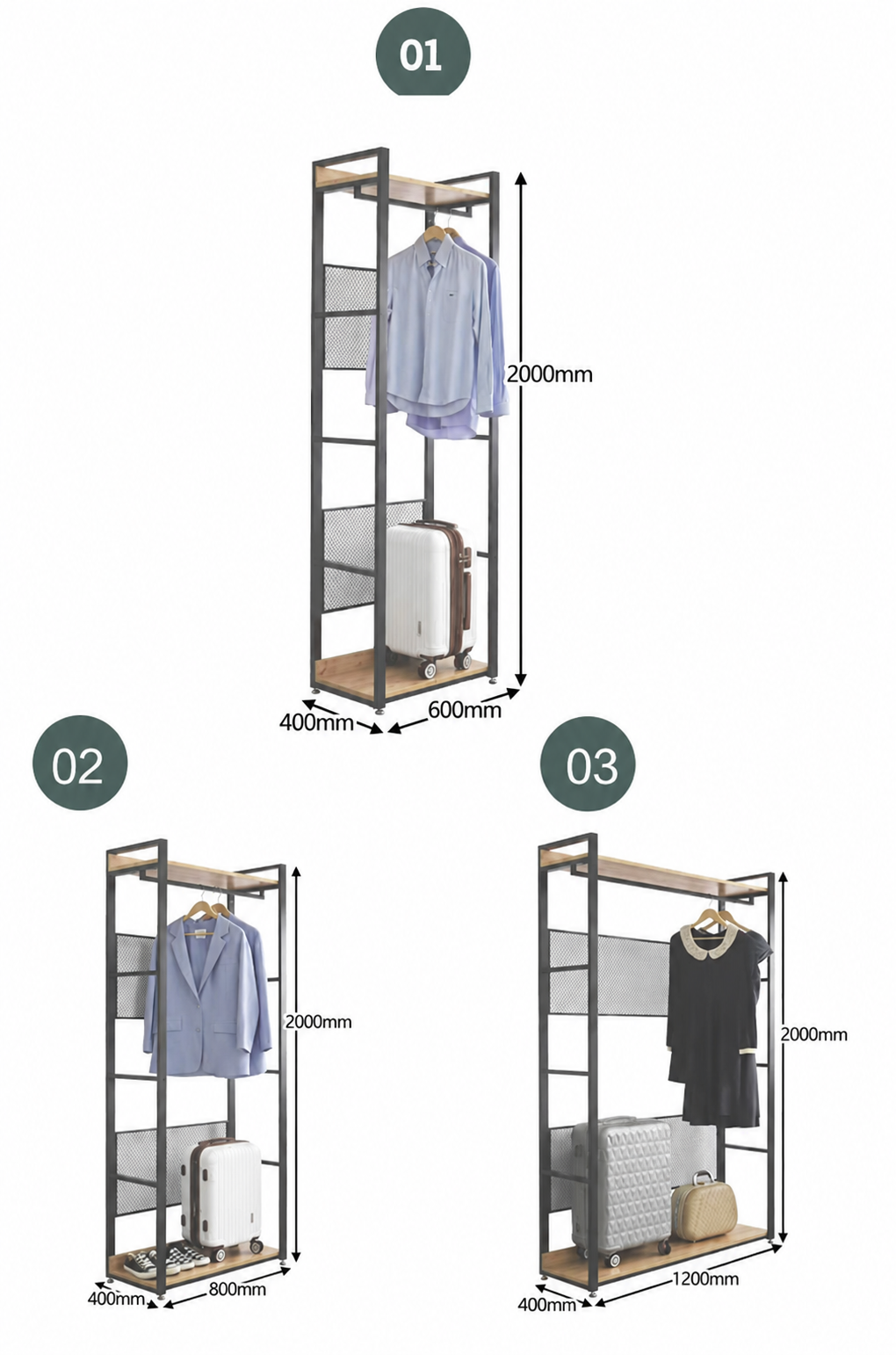 Avia Open Concept Wardrobe