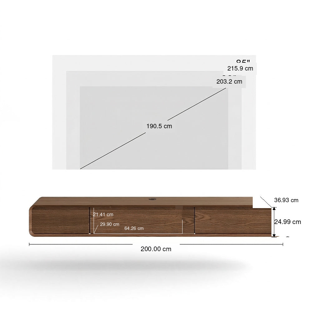 Merrin Minimalist Floating TV Stand