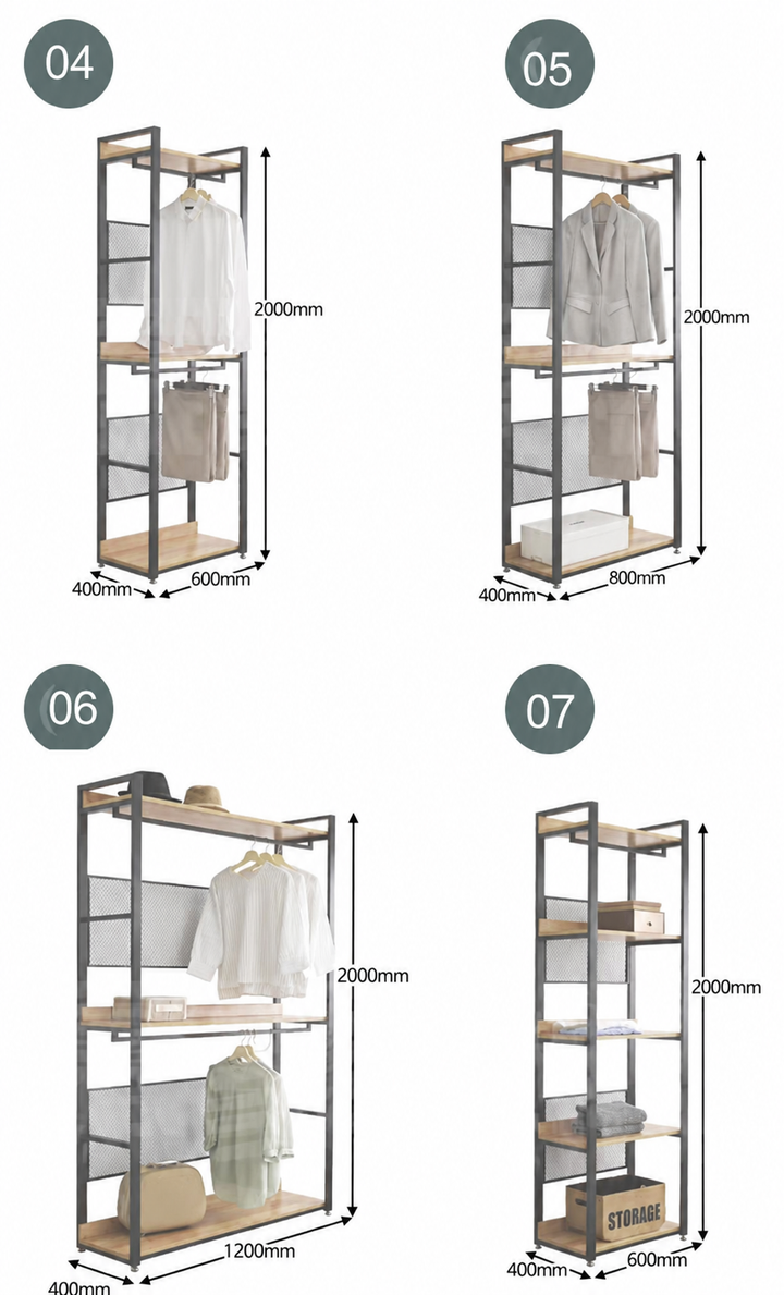 Avia Open Concept Wardrobe