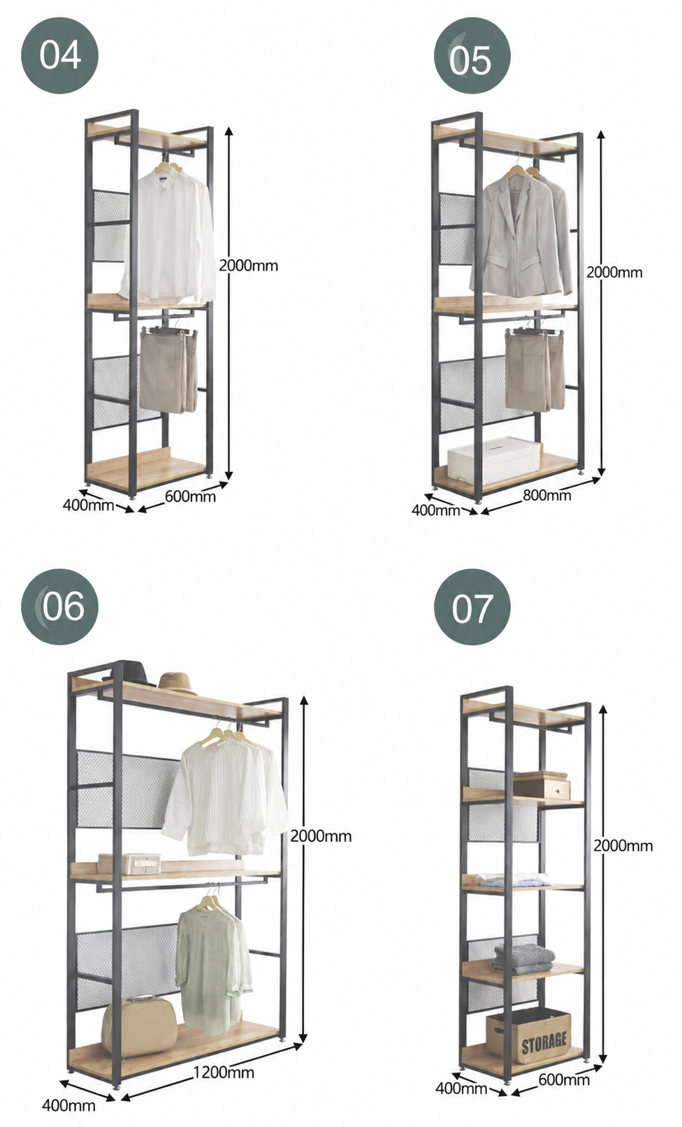 Bastian Modern Wardrobe