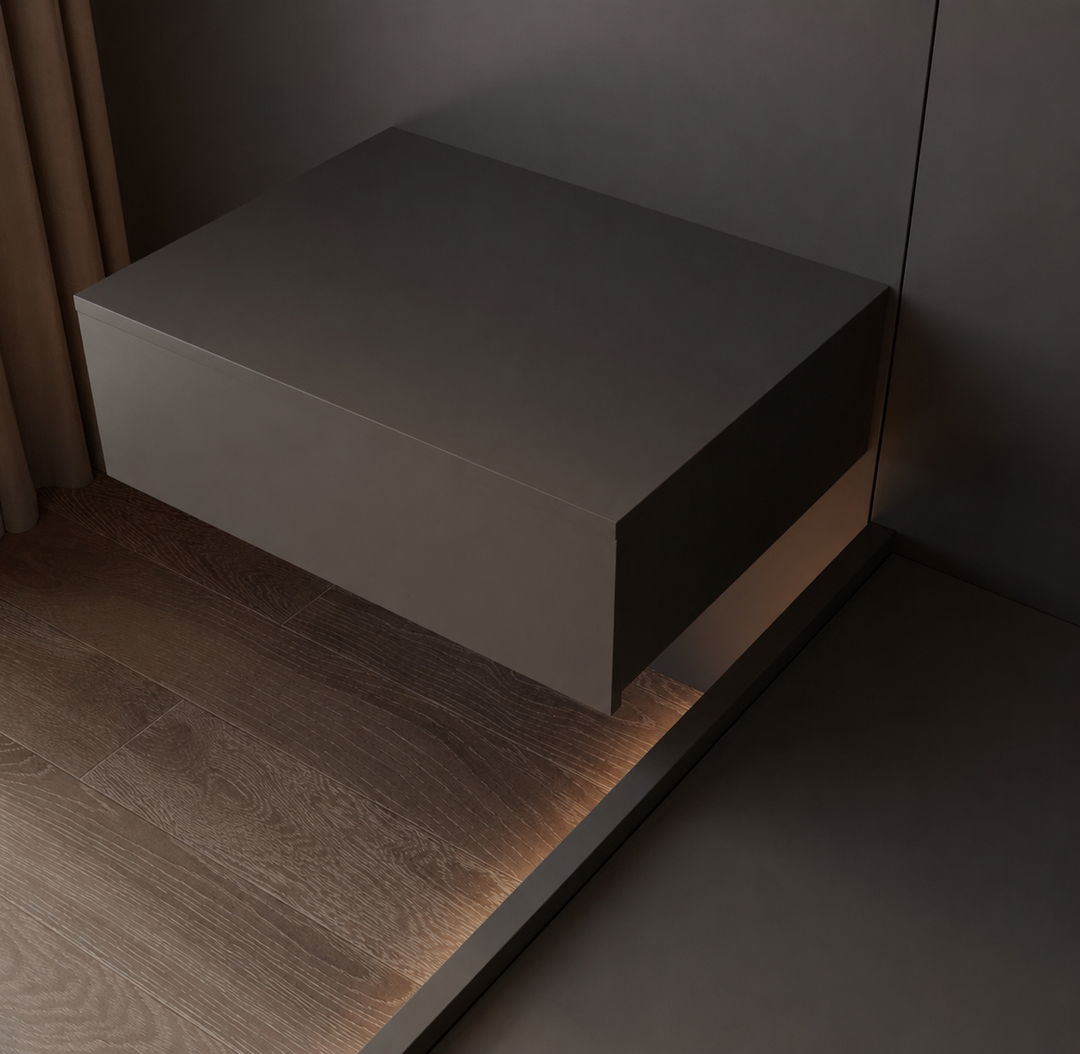 Lucent Modern Floating Bedframe