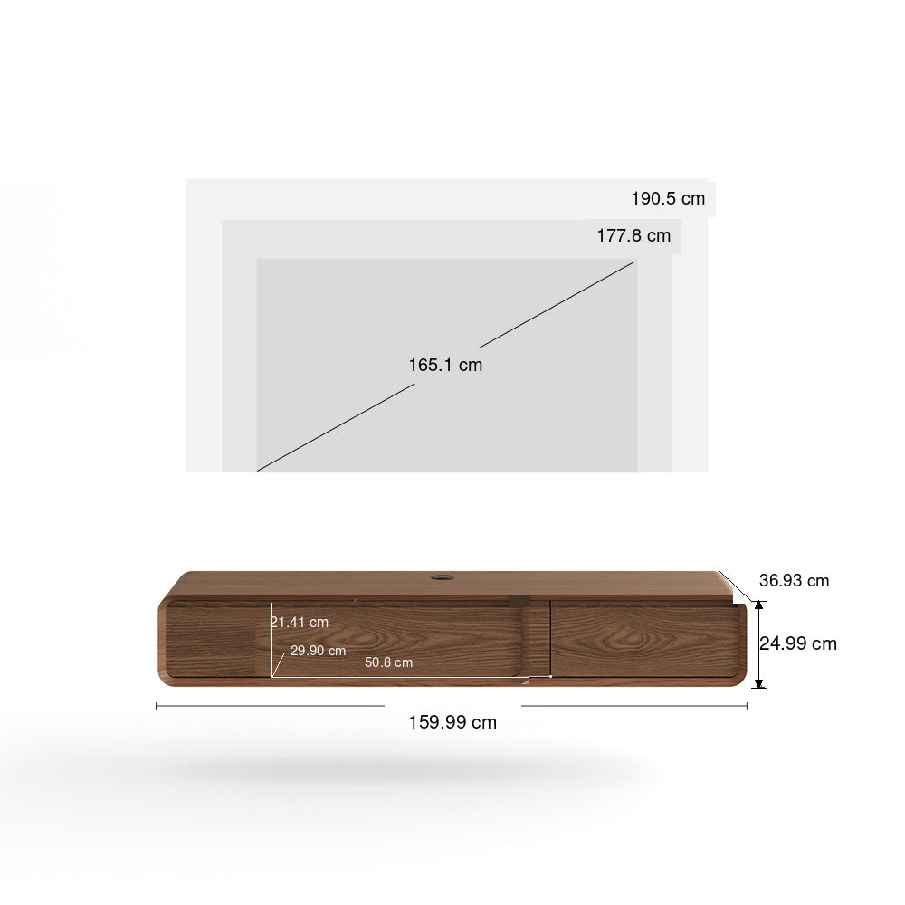 Merrin Minimalist Floating TV Stand