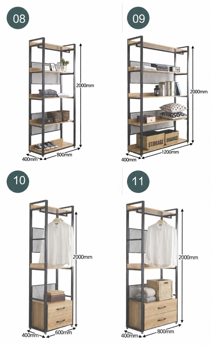 Avia Open Concept Wardrobe