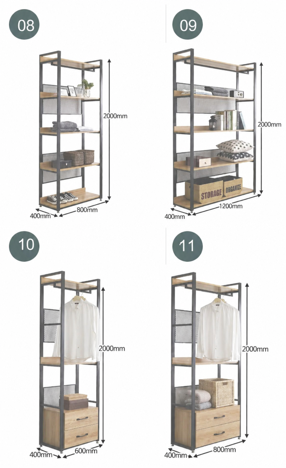 Bastian Modern Wardrobe