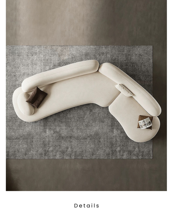 FORMA Curved Italian Sofa