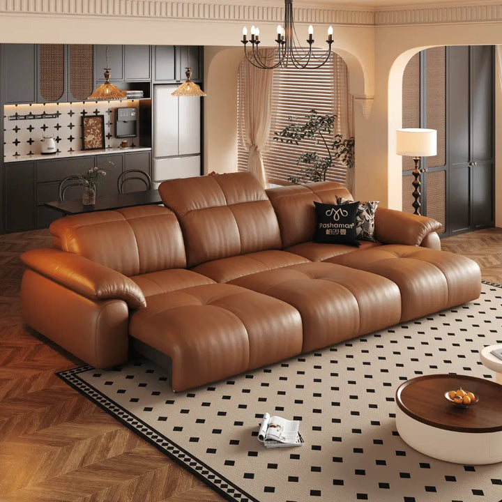 NEXAR Leather Electric Sofa Bed