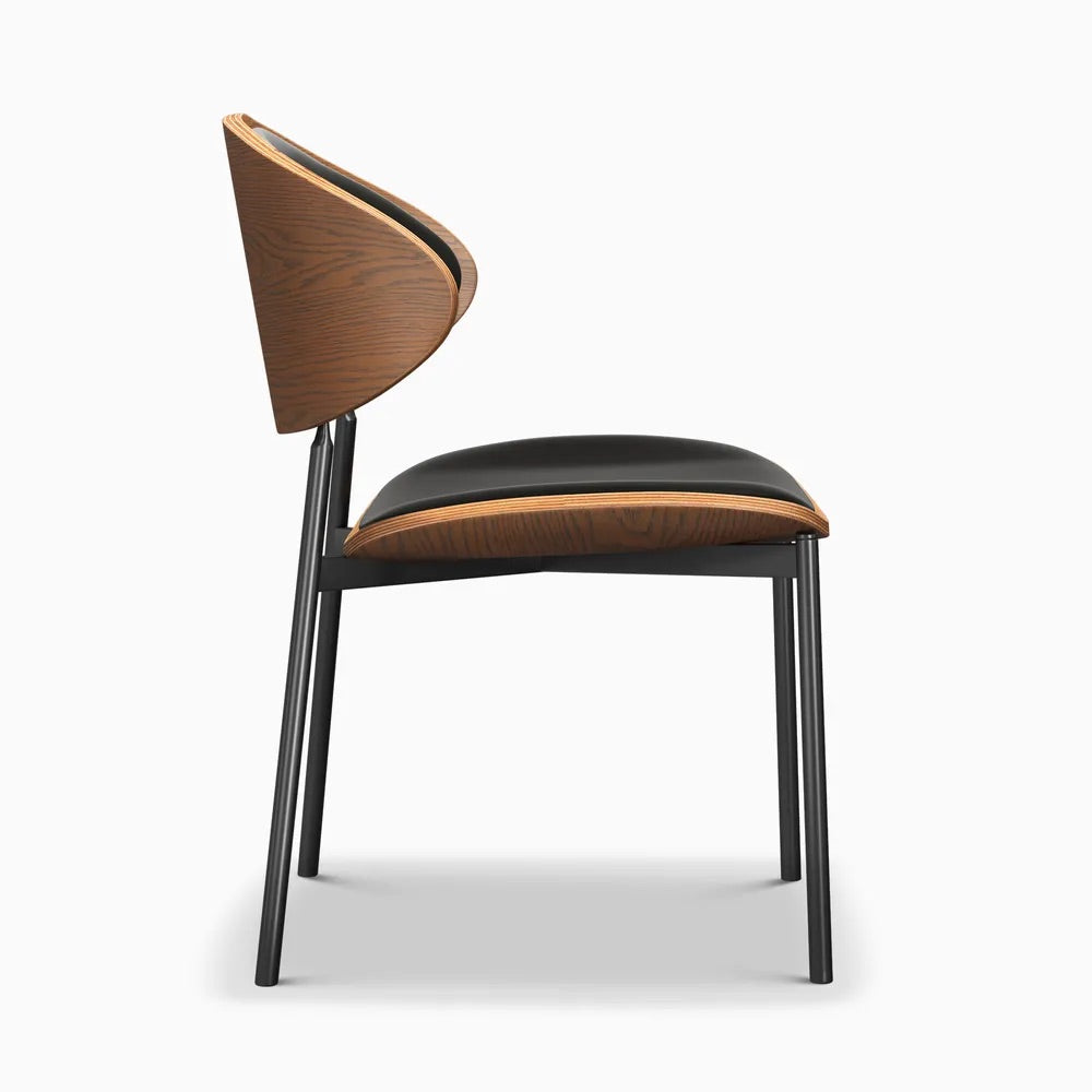 كراسي طعام فين الجلدية (مجموعة من قطعتين)