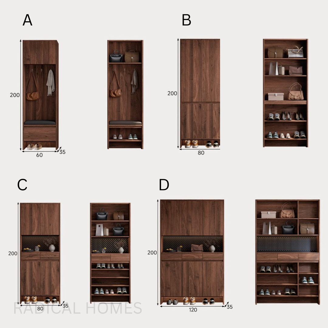 MODEX Modern Entryway Shoe Cabinet