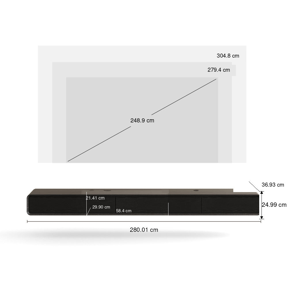 Merrin Minimalist Floating TV Stand