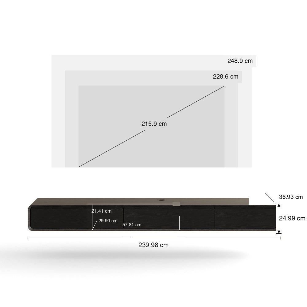 Merrin Minimalist Floating TV Stand