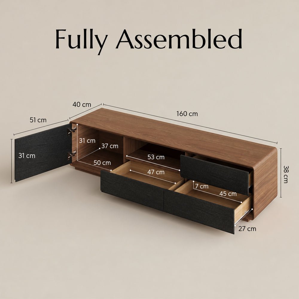 Aldren Lowline TV Stand - Exclusivia