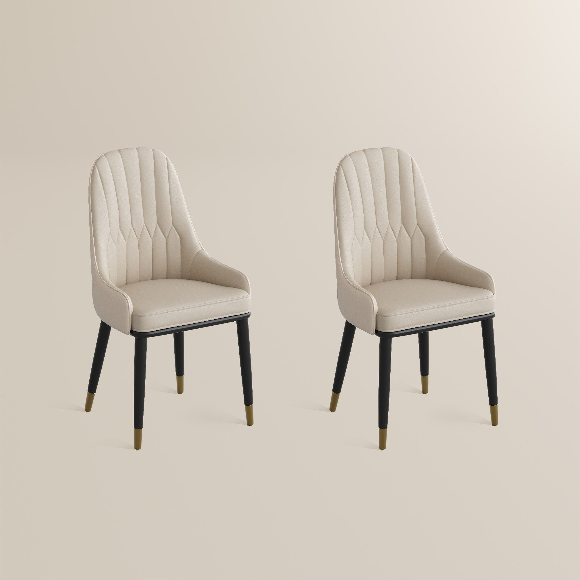 Calira Modern Upholstered Dining Chair — Set of 2