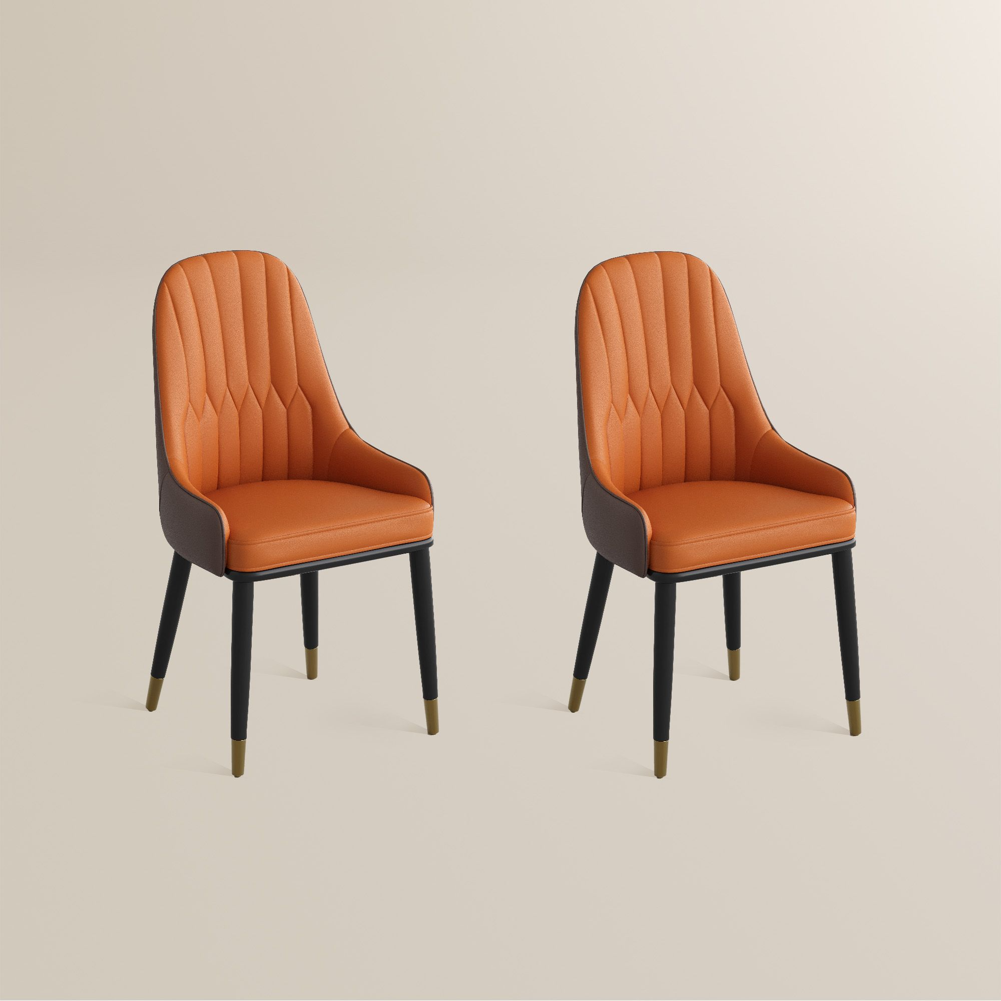 Calira Modern Upholstered Dining Chair — Set of 2