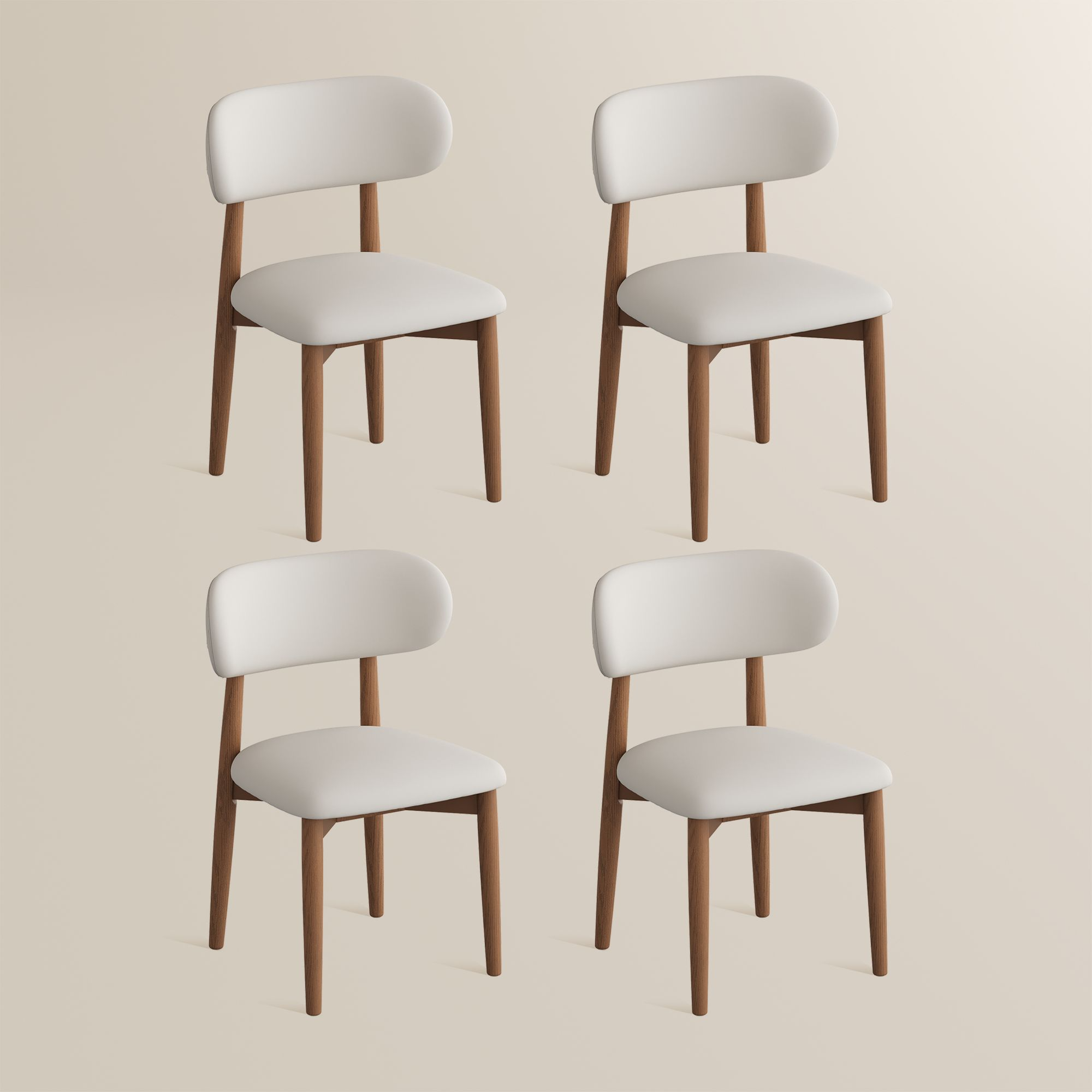 Lawson – Mid-Century Modern Dining Chair Set (2 pcs)