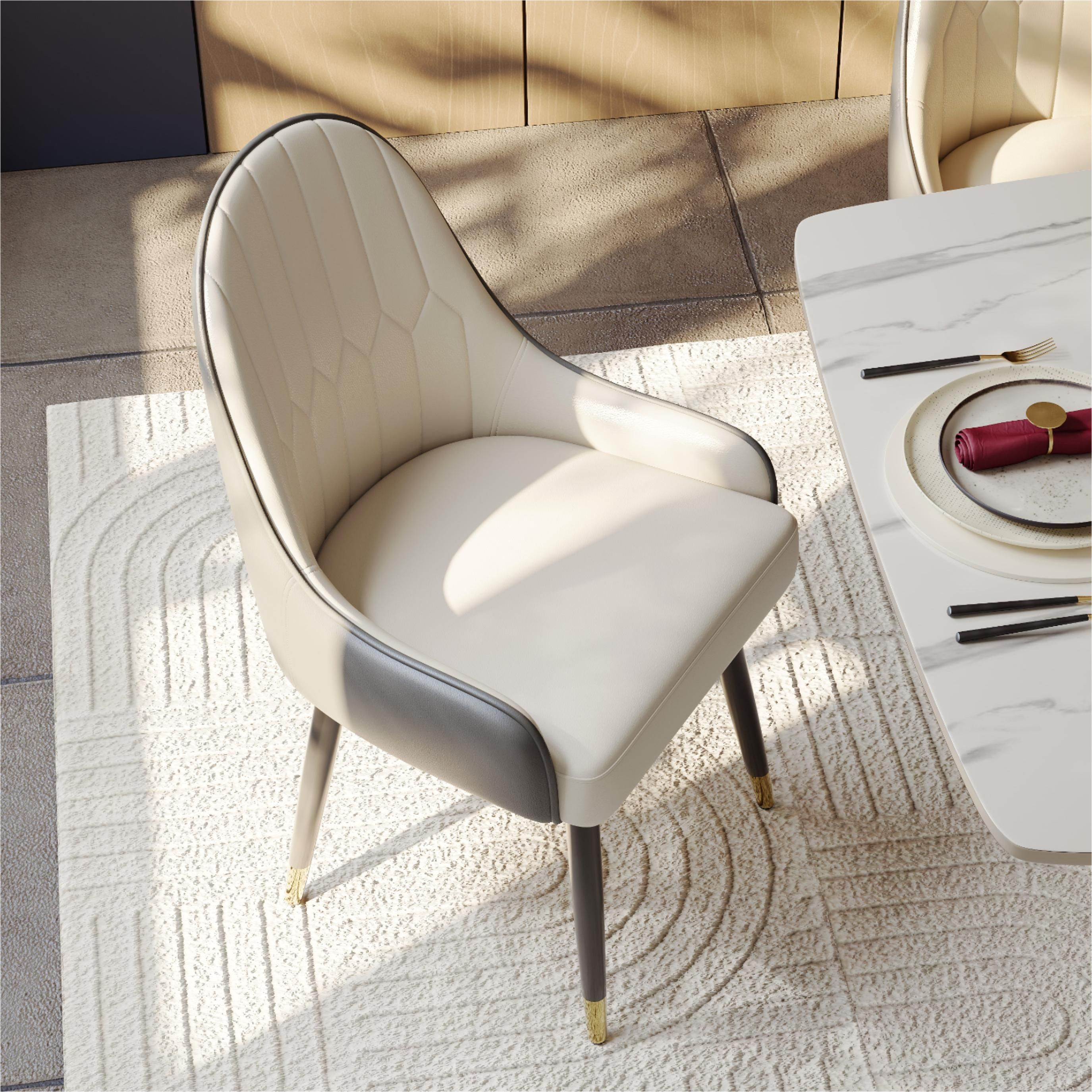 Calira Modern Upholstered Dining Chair — Set of 2