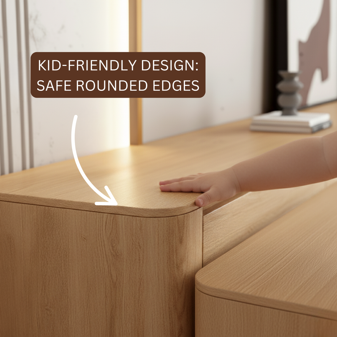 PENDO TV Console Coffee Table Japandi