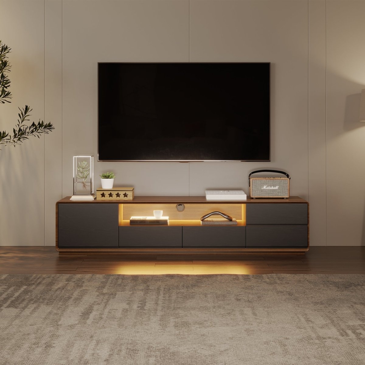 Aldren Lowline TV Stand - Exclusivia