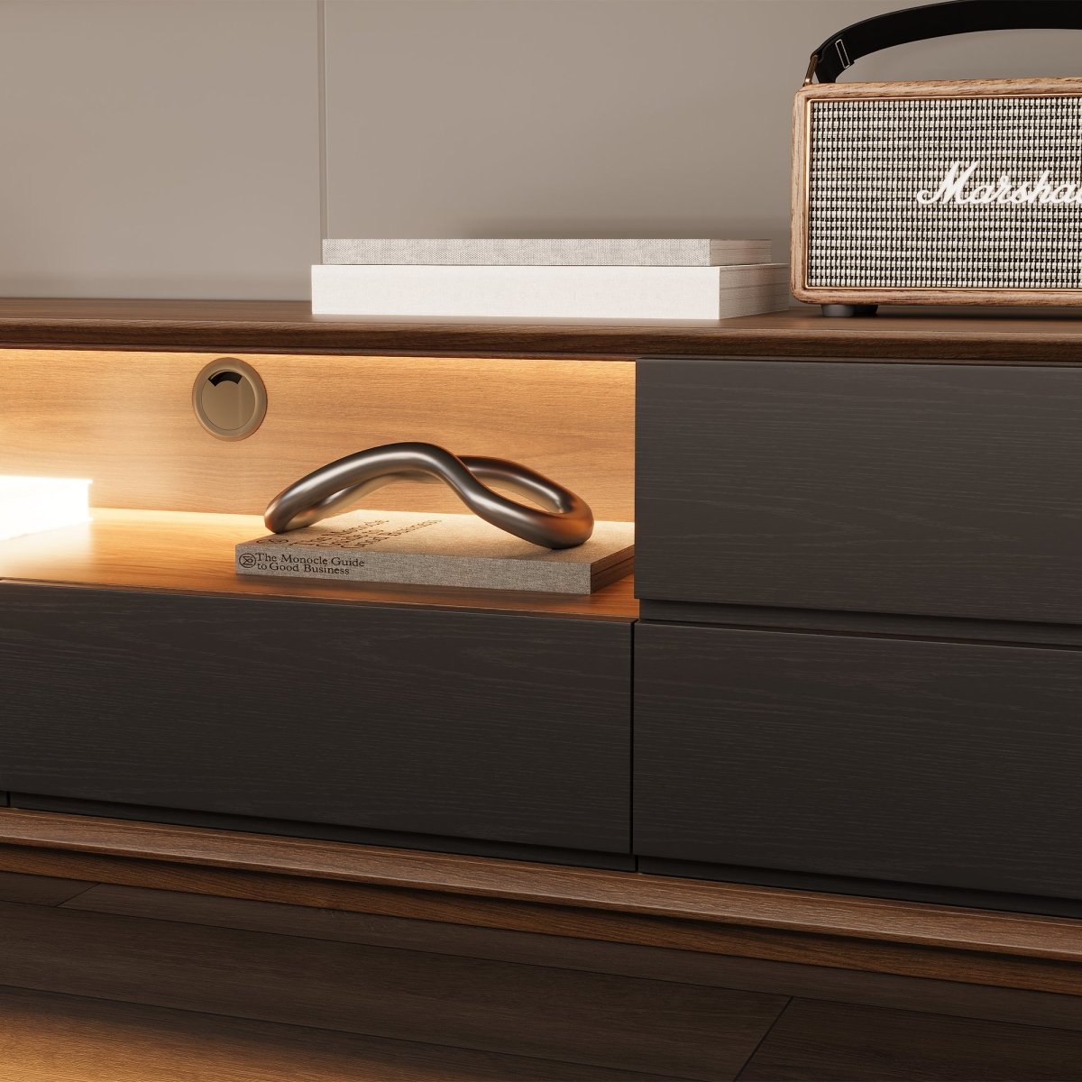Aldren Lowline TV Stand - Exclusivia