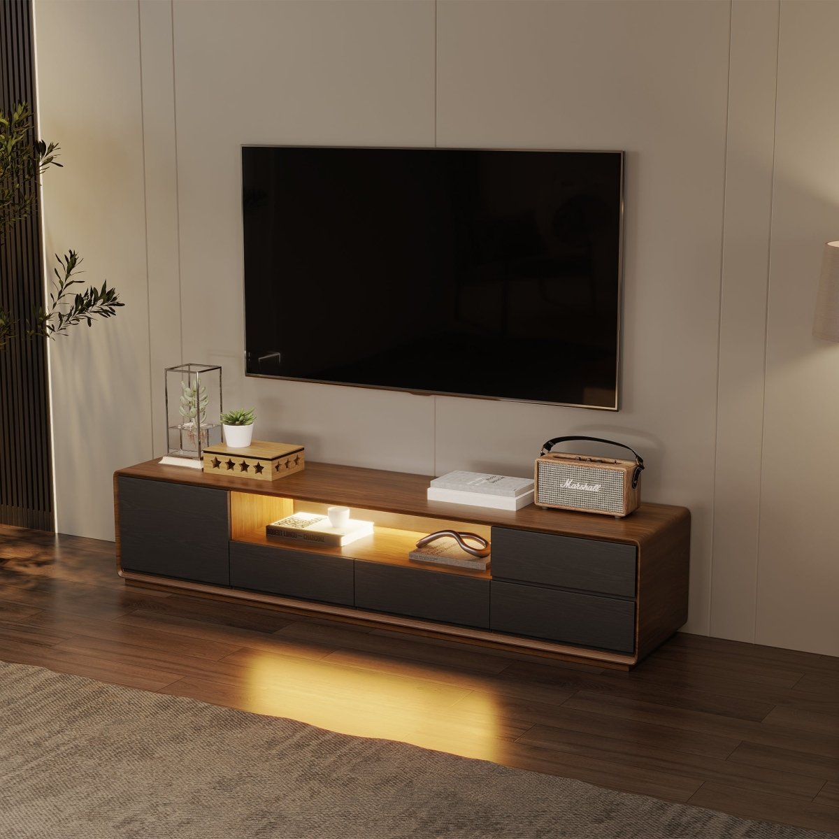Aldren Lowline TV Stand - Exclusivia