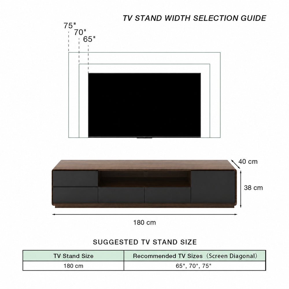 Aldren Lowline TV Stand - Exclusivia